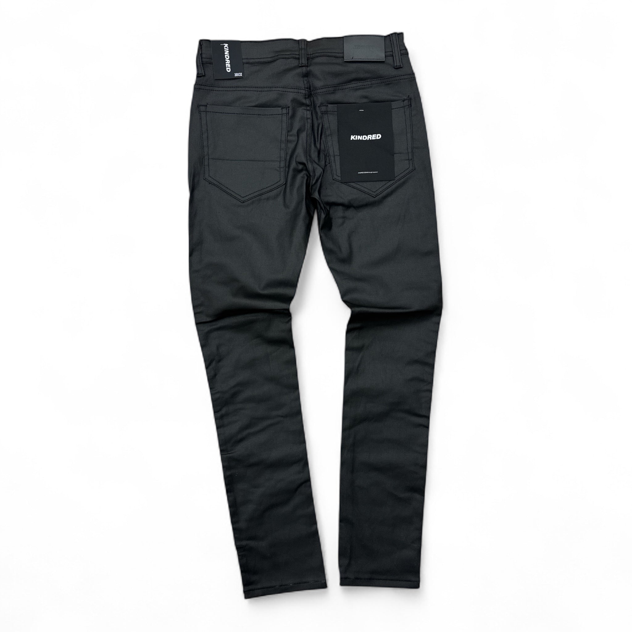 Kindred Premium Studded Skinny Jeans- Black