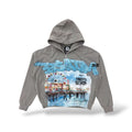 Psalm Zip Up Hoodie- Grey