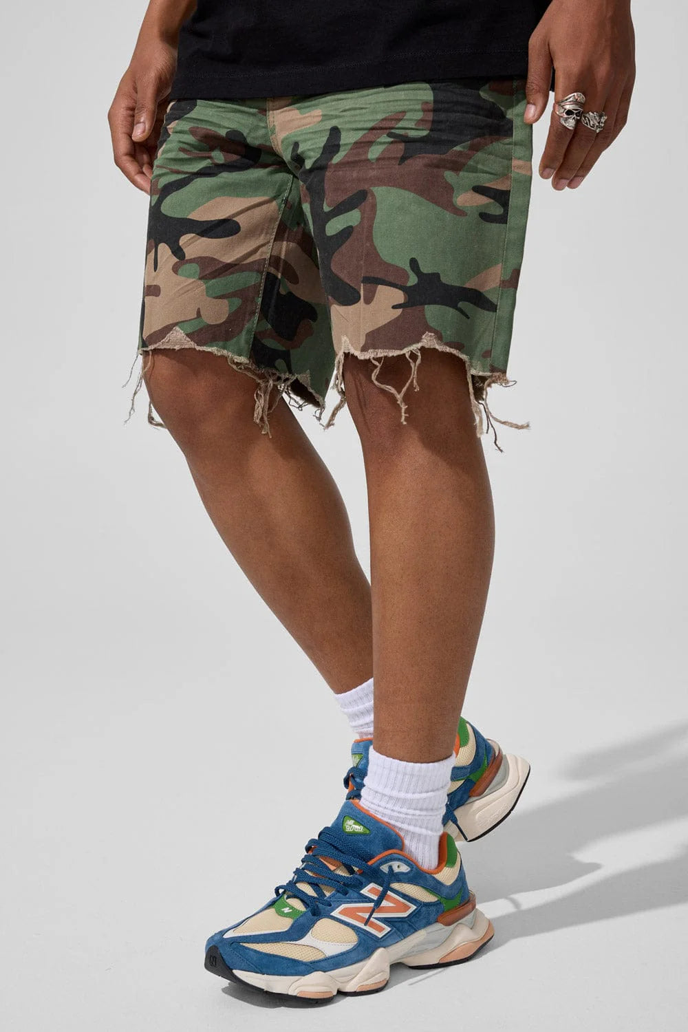 Jordan Craig Infantry Twill Shorts- Vintage Camo
