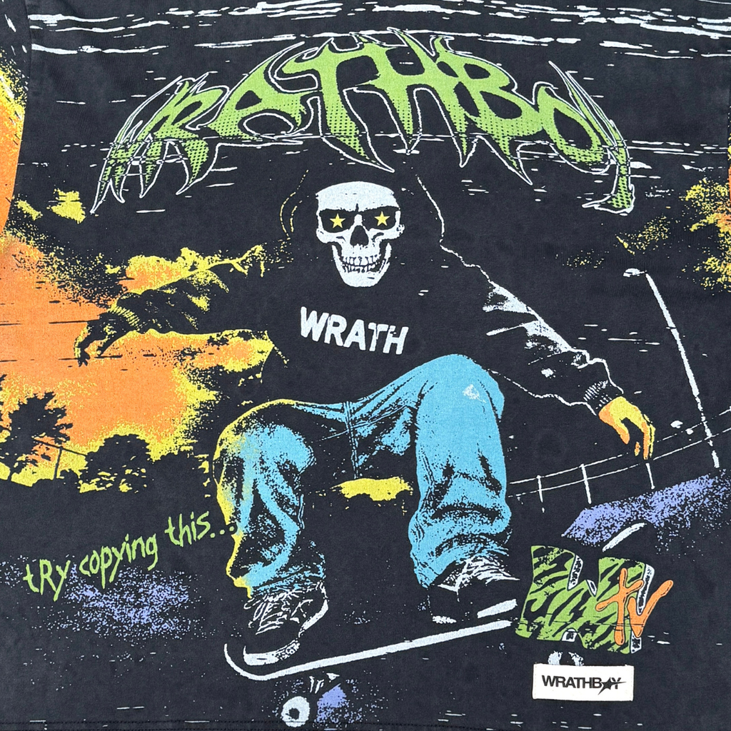 WrathBoy 'I See You' T-Shirt- Black
