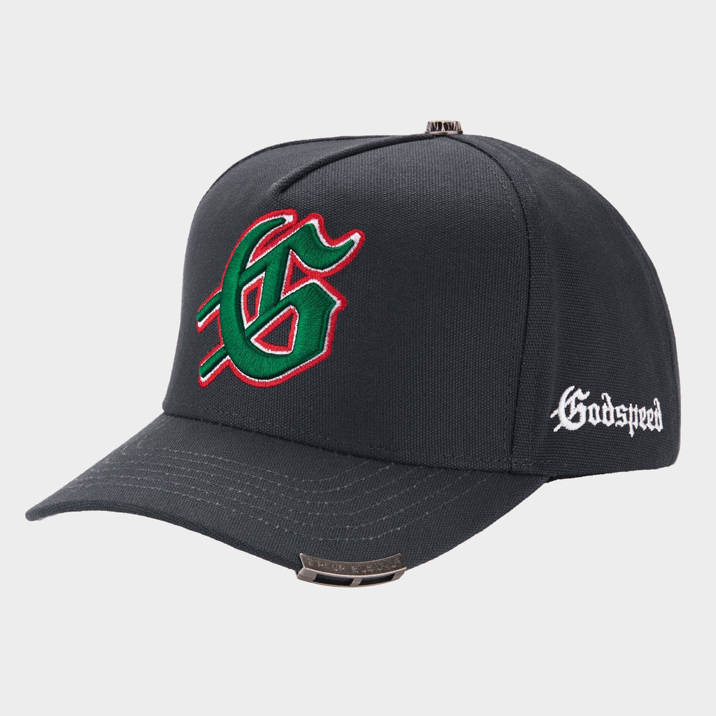GodSpeed Insignia Hat- Black/Green/Red