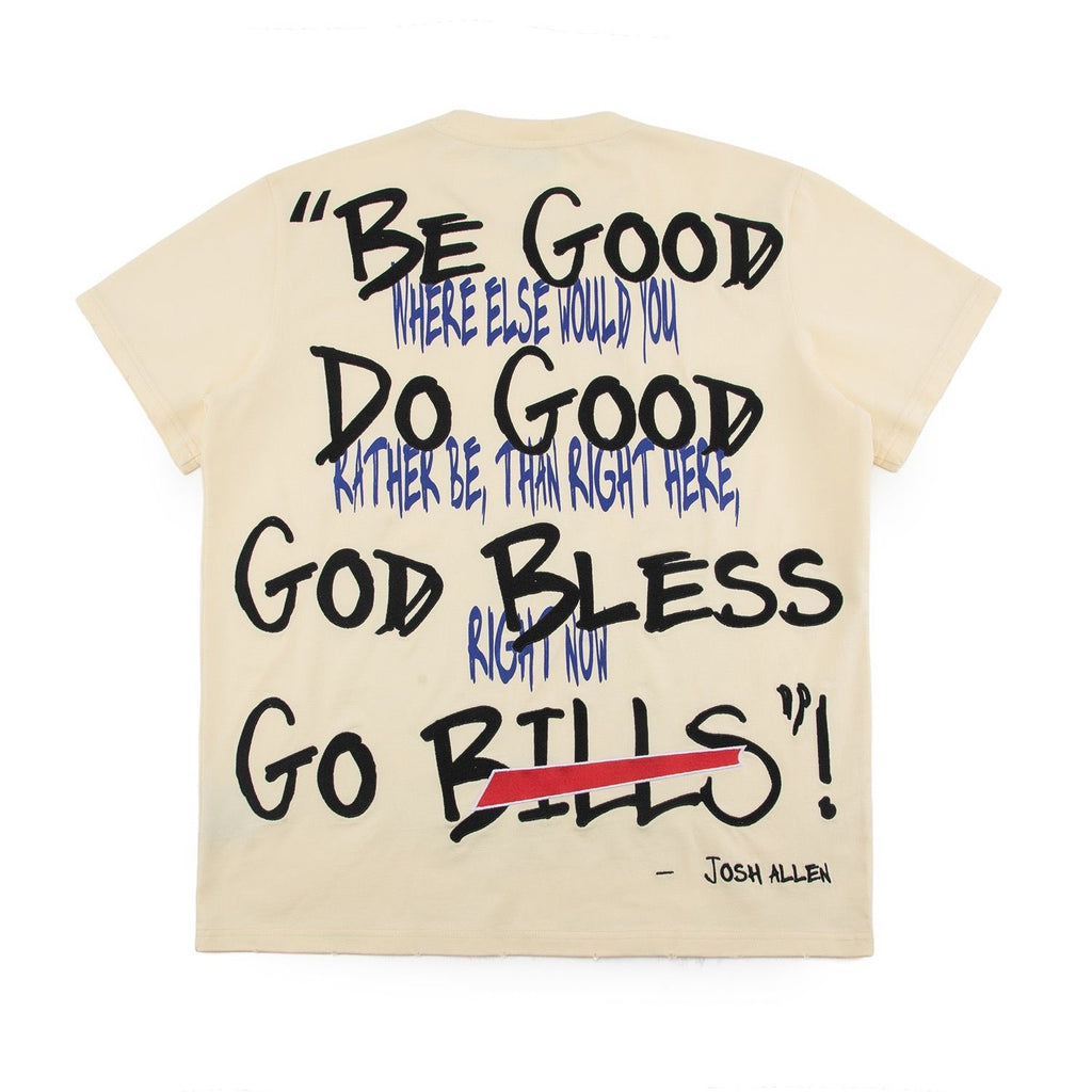 Gas NYC  'Gas Mafia' T-Shirt- Cream