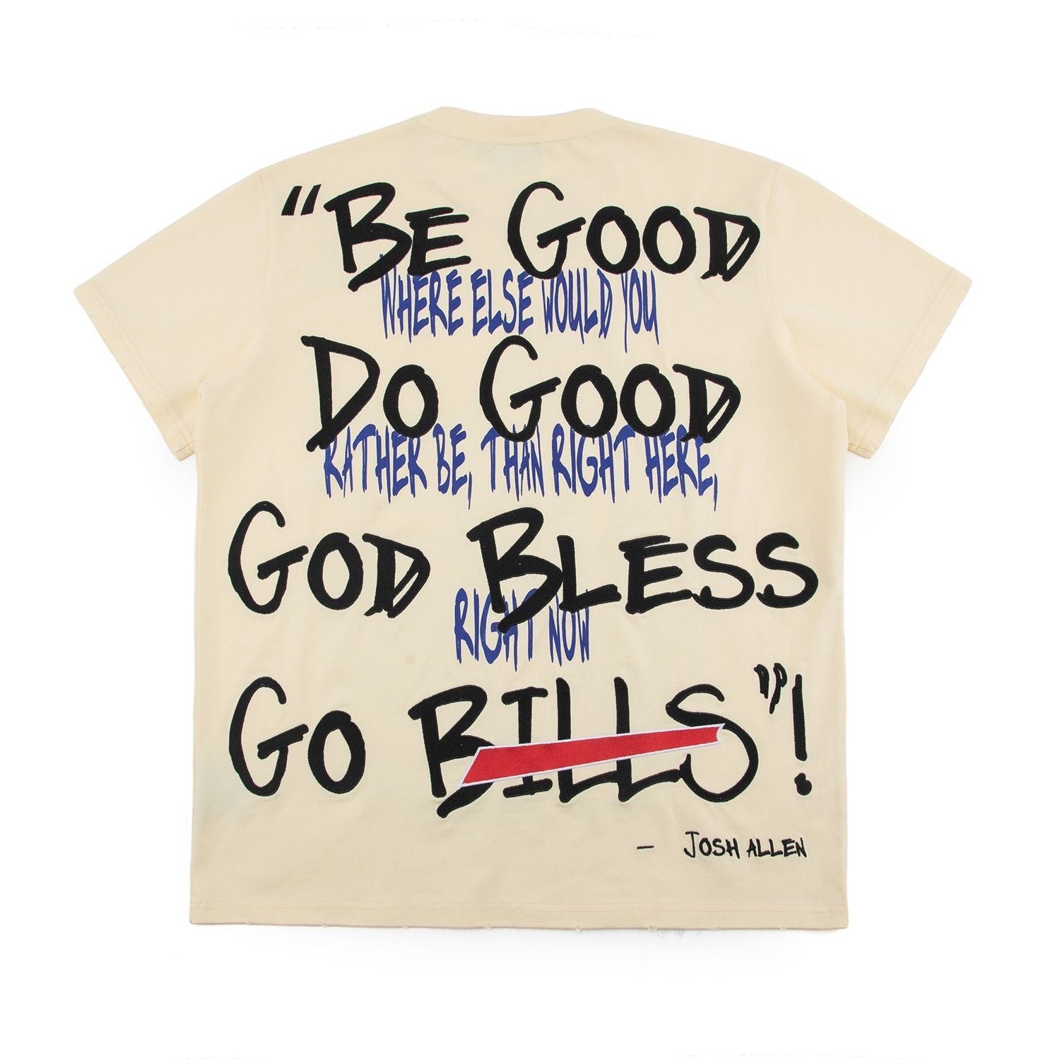 Gas NYC  'Gas Mafia' T-Shirt- Cream