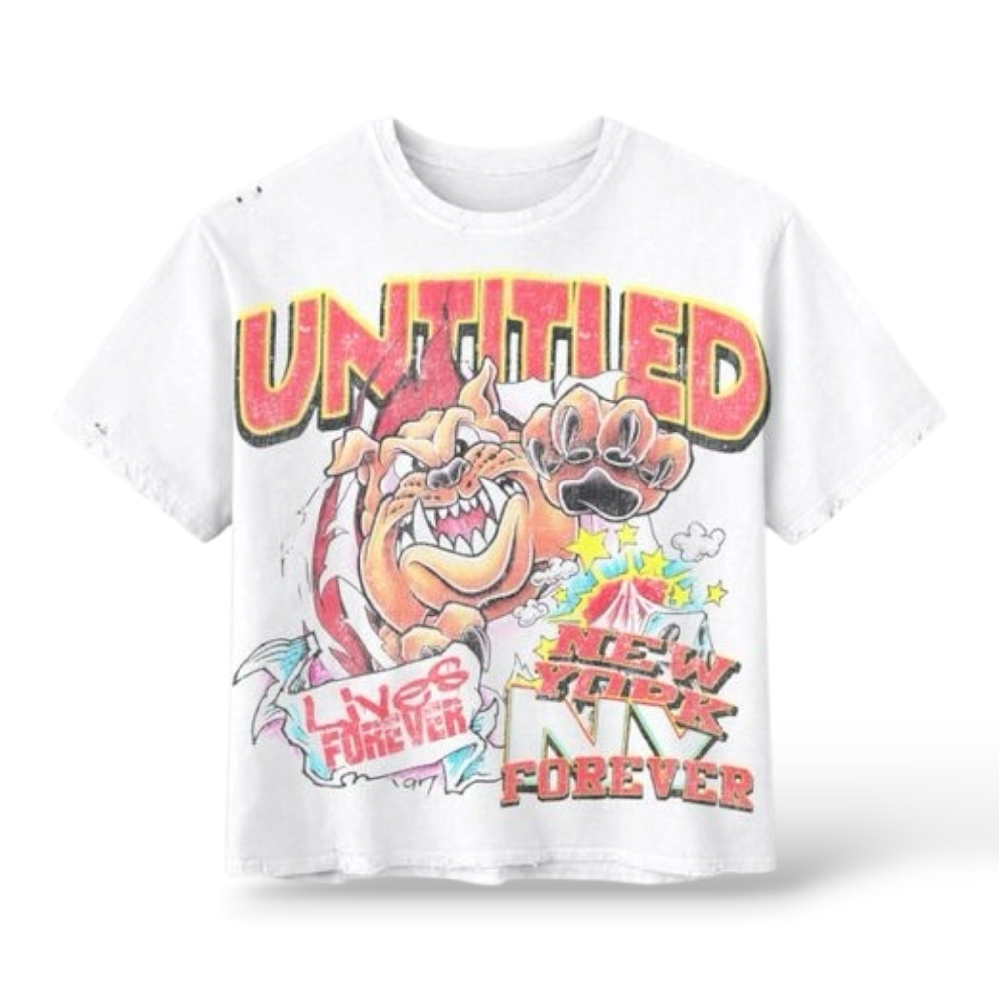 Untitled 'New York Forever' T-Shirt- White