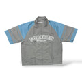 FS Track Shirt- Baby Blue/Grey