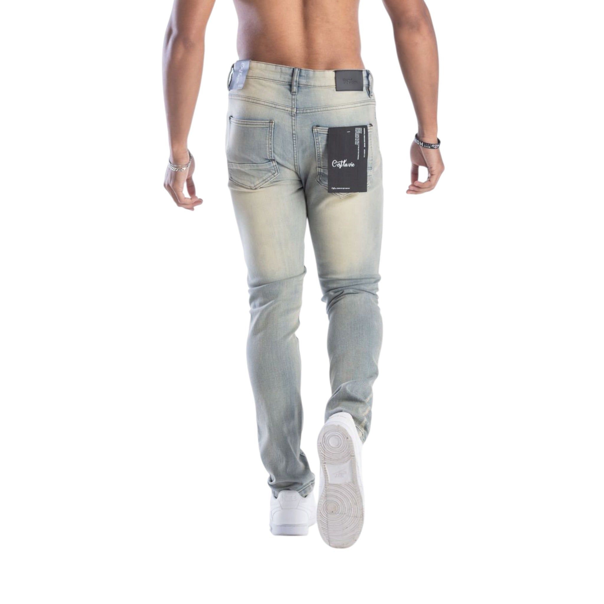 Kindred 'Rip & Repair' Skinny Jeans- Valley
