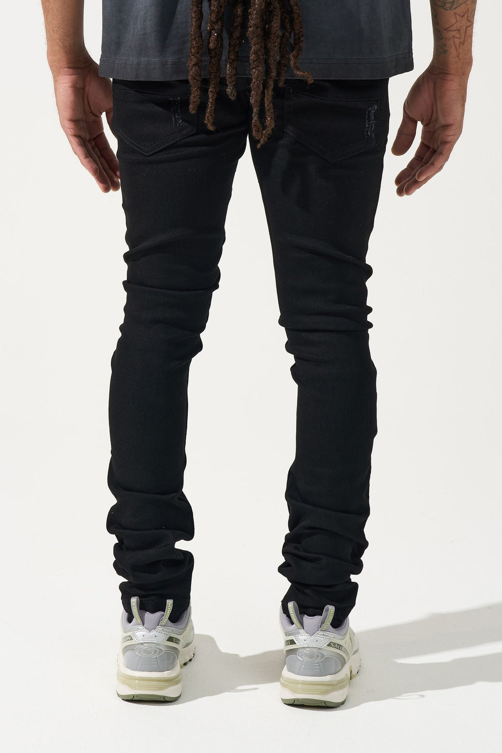 Serenede 'Midnight' Skinny Jeans- Black