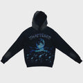 Shattered hearts midnight hoodie black