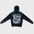 Shattered hearts black GUARDIAN HOODIE