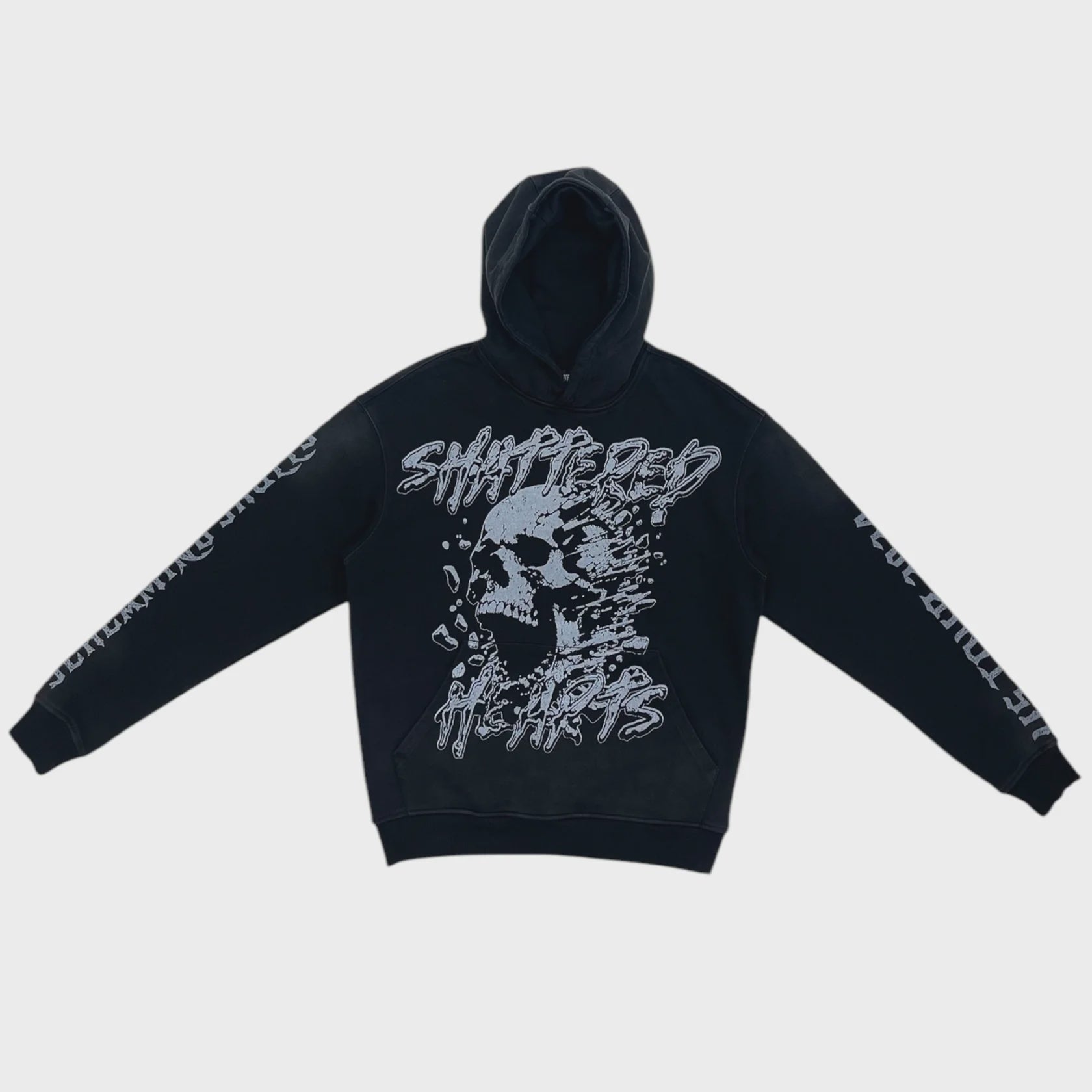 Shattered hearts black US TOUR HOODIE