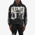Copper Rivet Saint Hoodie- Blk