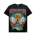 Campus 'Psychedelic' T-Shirt- Black