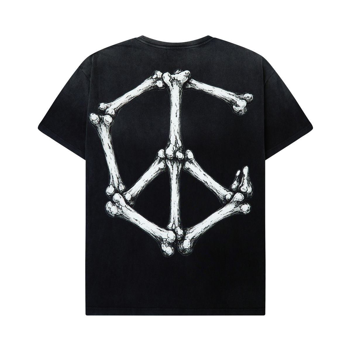 Campus 'Psychedelic' T-Shirt- Black