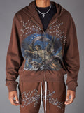 Politics San Hoodie- Brown