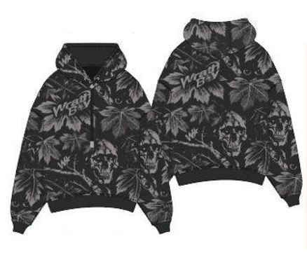WRATHBOY Hidden Skull hoodie