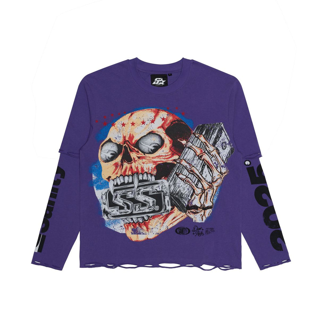 SY-021- Purple Die Rich L.S