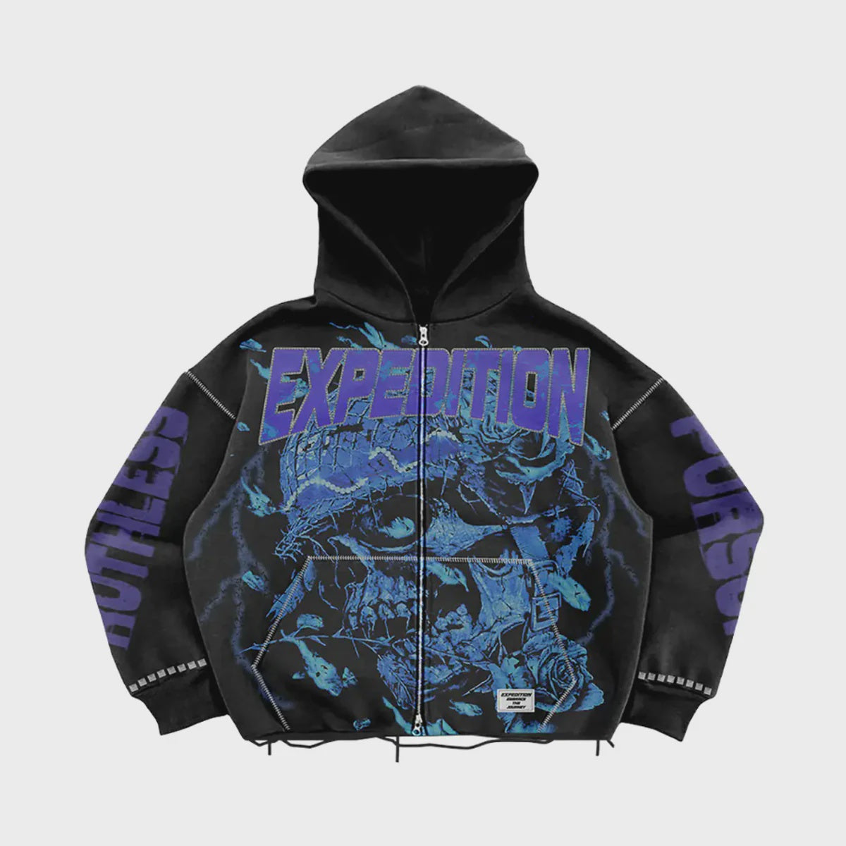 Expedition Relentless Pursuit Hoodie- Blk wash