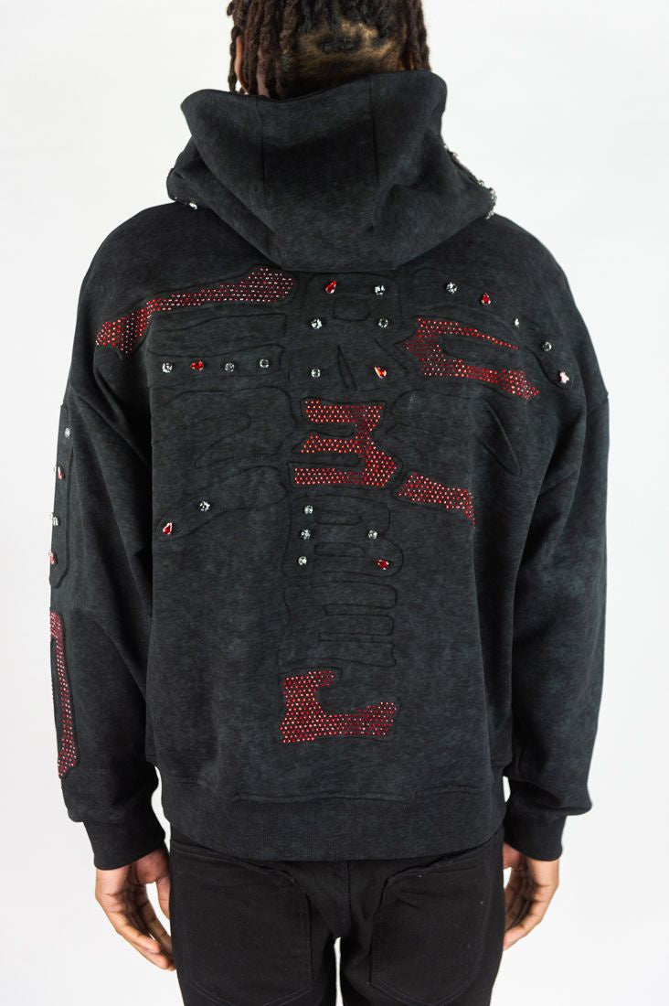 Rebel ‘Framework’ Hoodie- Black