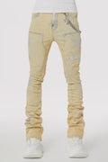 GUAPI Vintage Calligraphy Denim