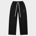 Godspeed Symmetric Studded Sweatpants V2- Black