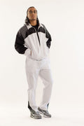Kindred Track Suit With Rhinestone- White/Black