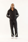 Kindred Nylon Striped Set- Black/White
