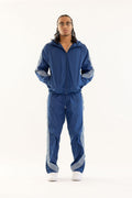 Kindred Nylon Striped Set- Navy