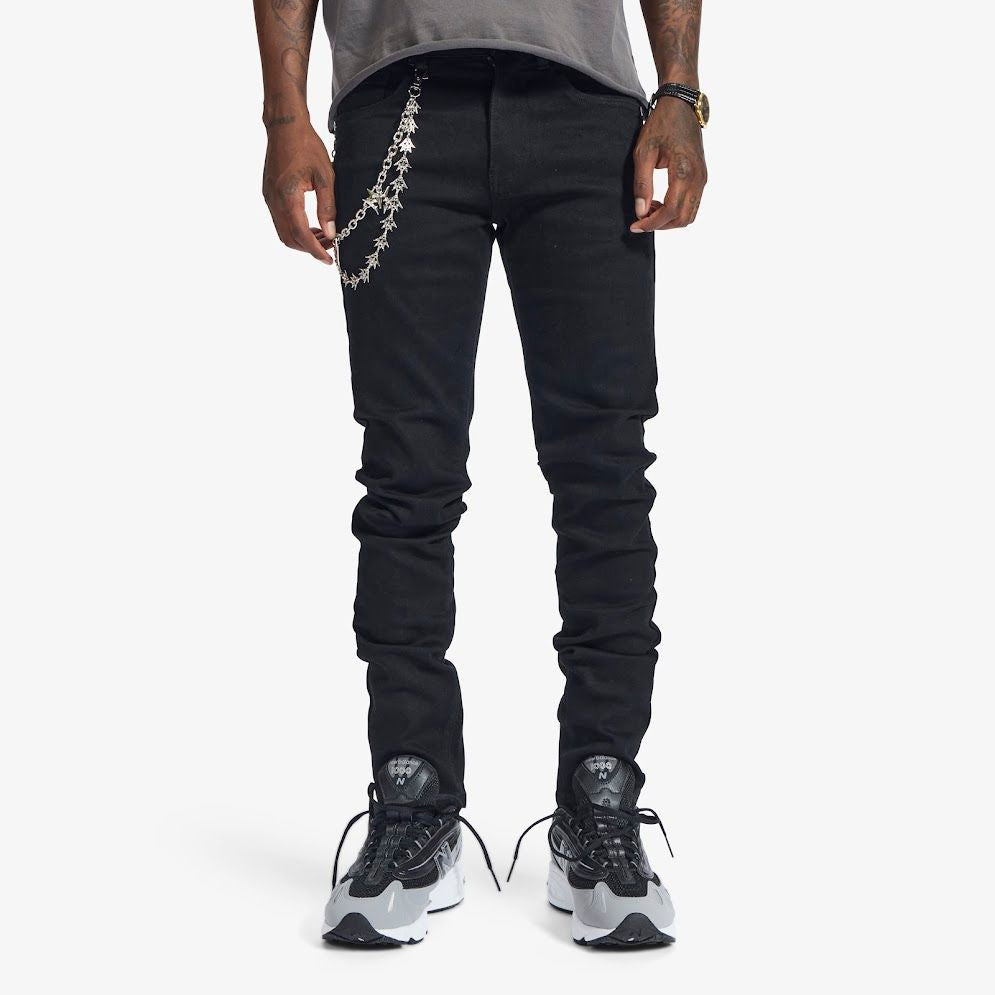 Melee ‘Noctis’ Skinny Jeans - Jet Black