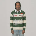 Paradise Lost Seek No Approval Rugby Shirt- Green/Multi