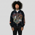 Paradise Lost ‘No Pressure No Glory’ Zip Up Hoodie- Black