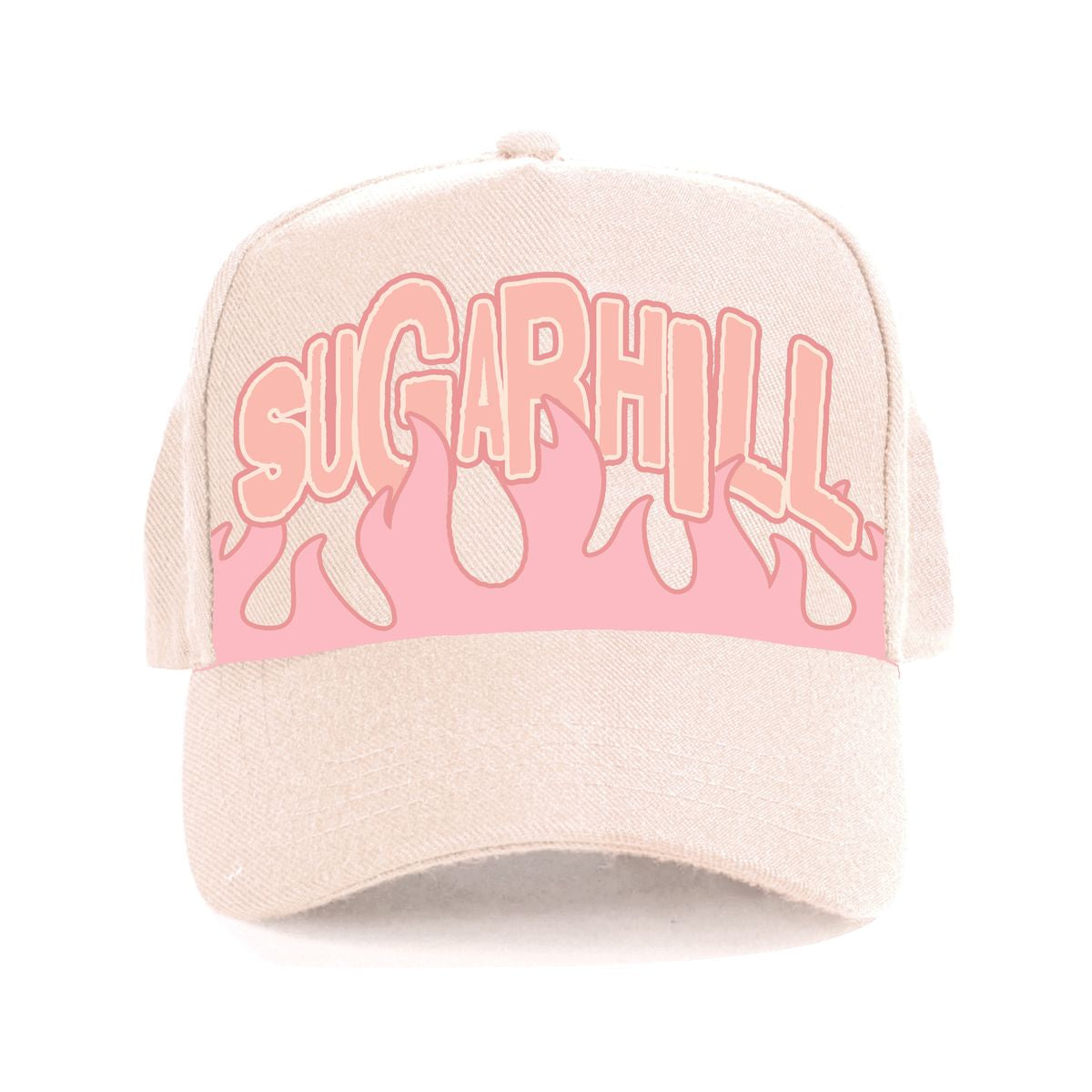 Sugarhill 'Hotbox' Strapback Hat (Cream)