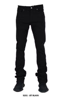 Focus Stacked Jeans - Jet Black
