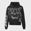 Lost 'Skull Bound' Zip Up Hoodie