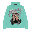 3Forty Money Hoodie- Mint