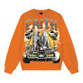 3Forty Faith Crewneck- Orange