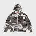 Supreme Arc Thermal Lined Zip Up- Snow Camo