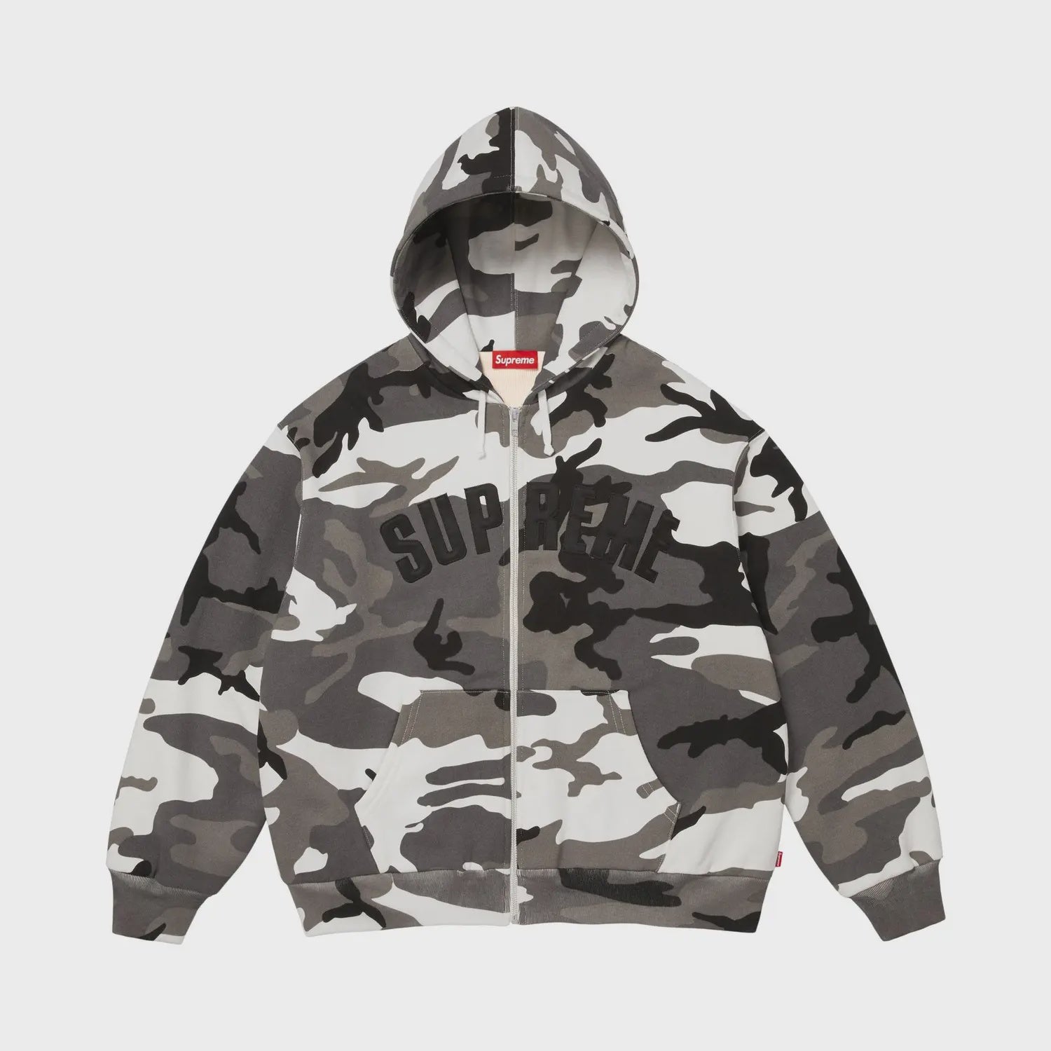 Supreme Arc Thermal Lined Zip Up- Snow Camo