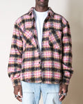EPTM Side Slit Flannel-Pink