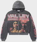 Vale Forever ‘Devils Advocate’ Zip Up- Black/Red