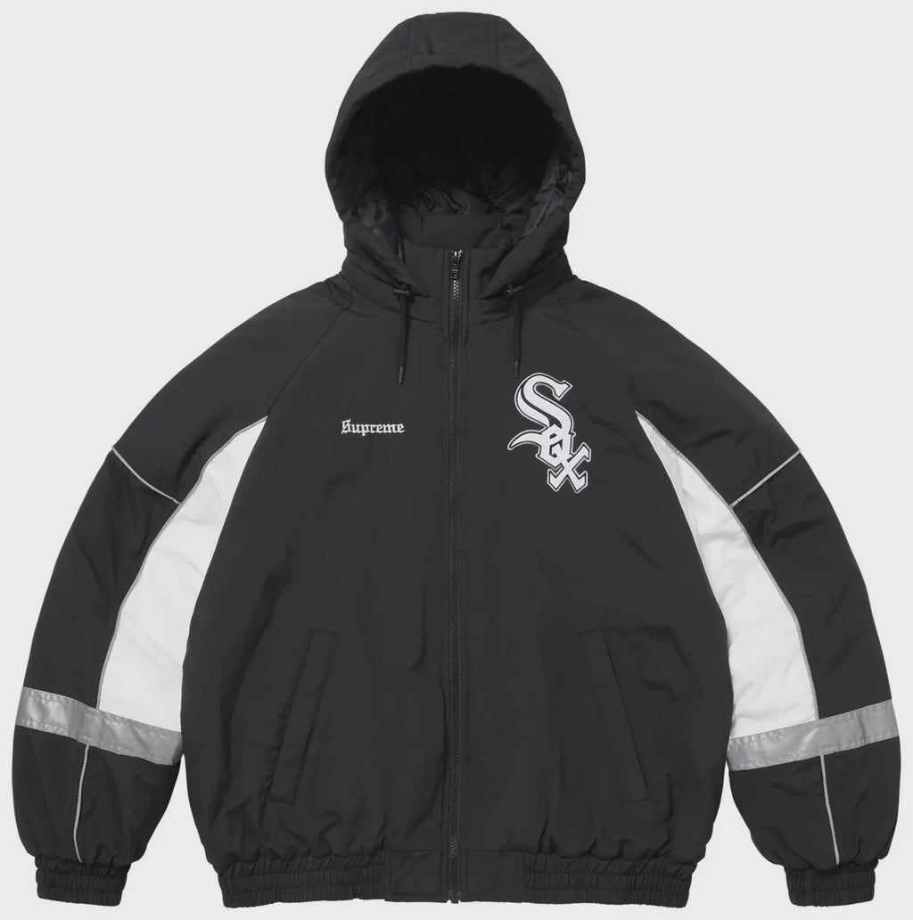 Supreme x Chicago White Sox Stadium Jacket- Black