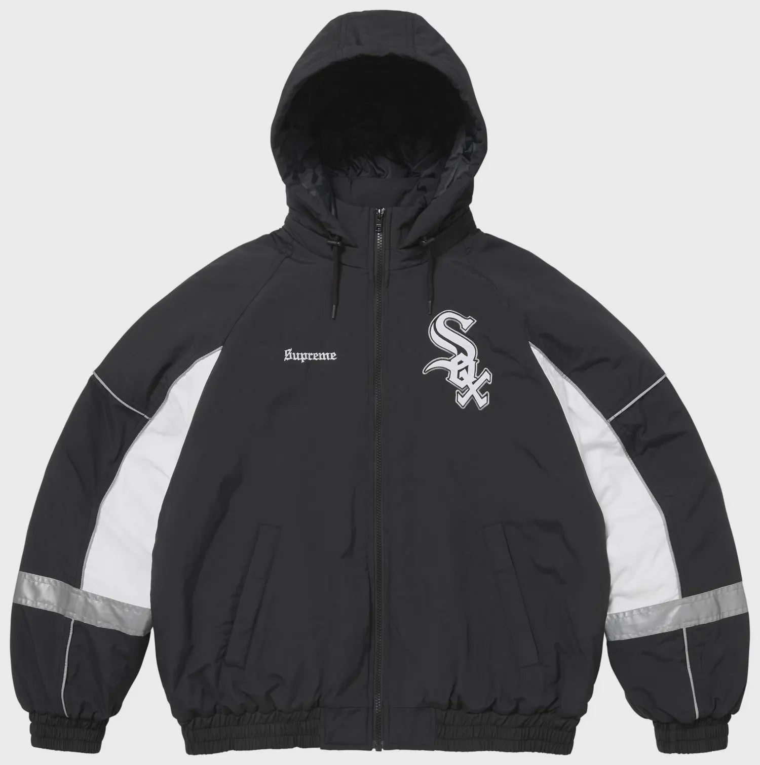 Supreme x Chicago White Sox Stadium Jacket- Black