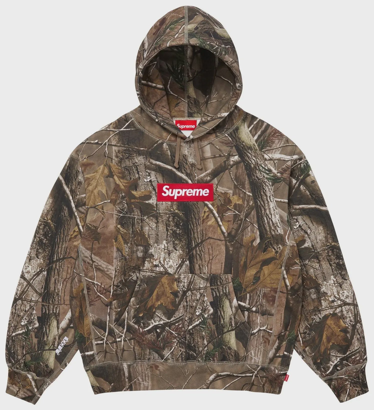 Supreme Box Logo Pullover Hoodie- Real tree Camo AP