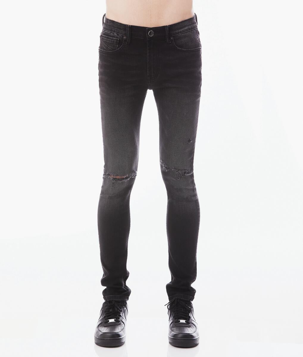 HVMAN Strat Super Skinny Stretch- Blk Aged