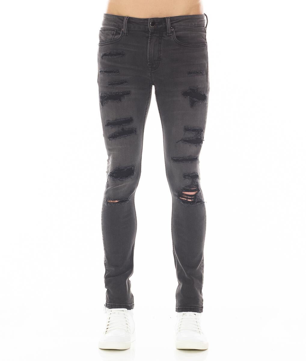 HVMAN Strat Super Skinny Fit Jeans- Phantom