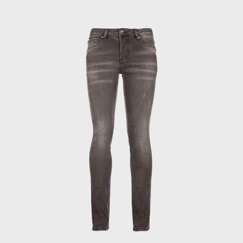 7TH HVN Cortland Cort Skinny Jeans- Brown