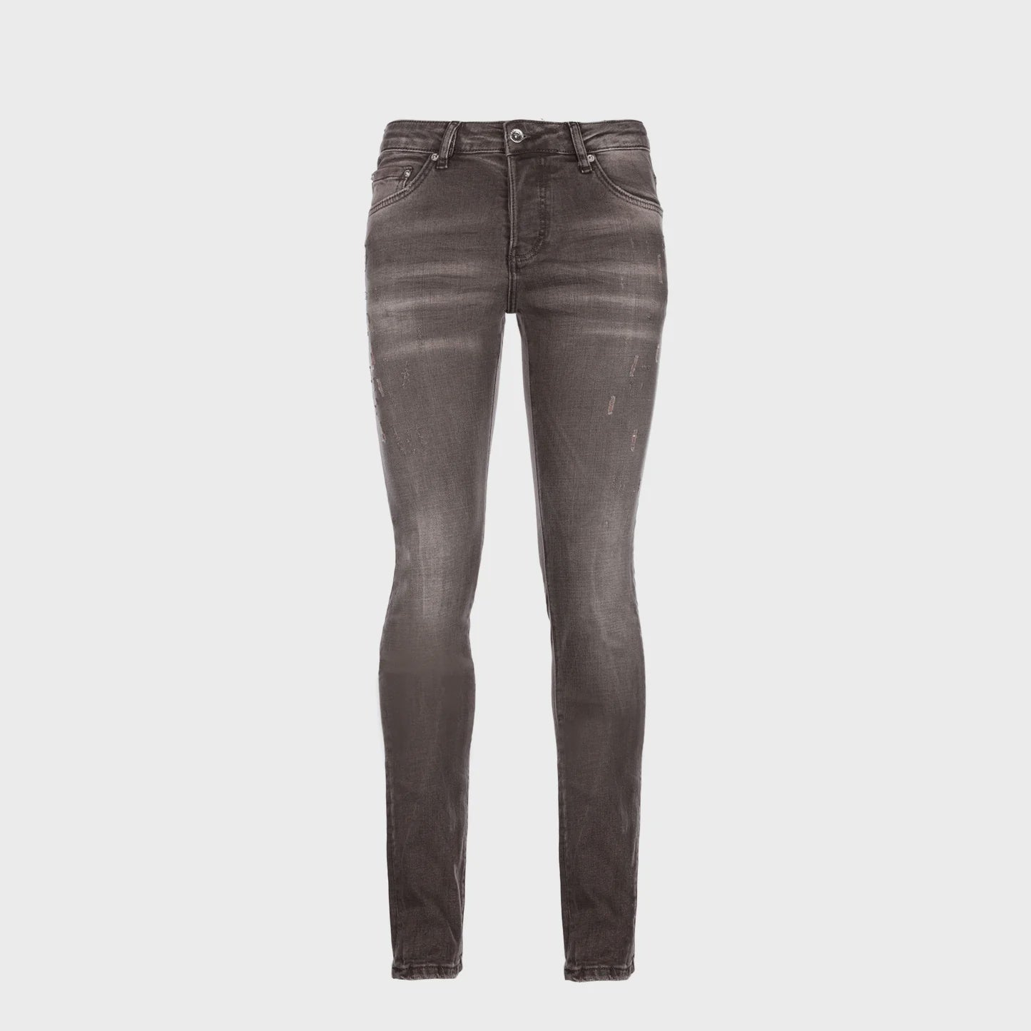 7TH HVN Cortland Cort Skinny Jeans- Brown