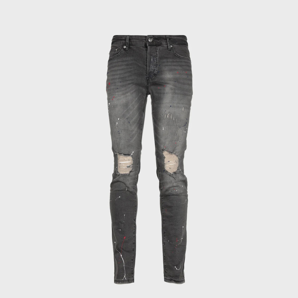 7TH HVN Galaxy Skinny Jeans- Grey