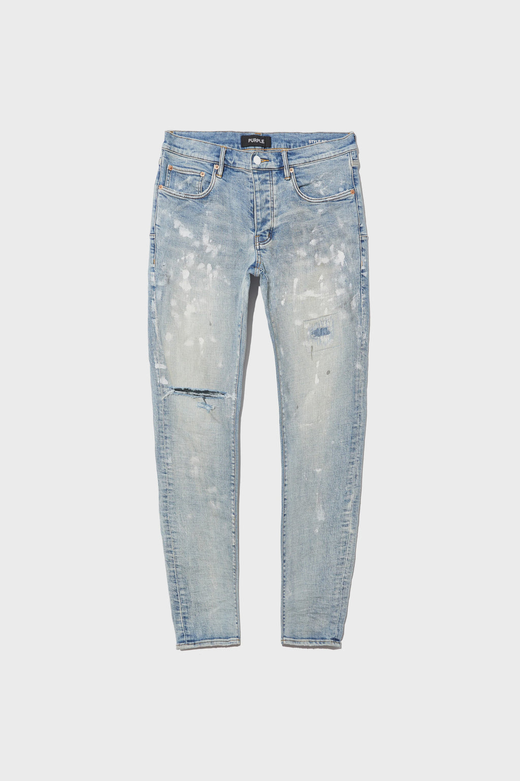 PURPLE P001- LIA Skinny Jeans- Lt Indigo