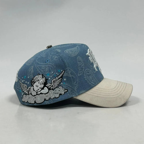 Caps'Fans 'LA Angels' Hat- Beige/Blue