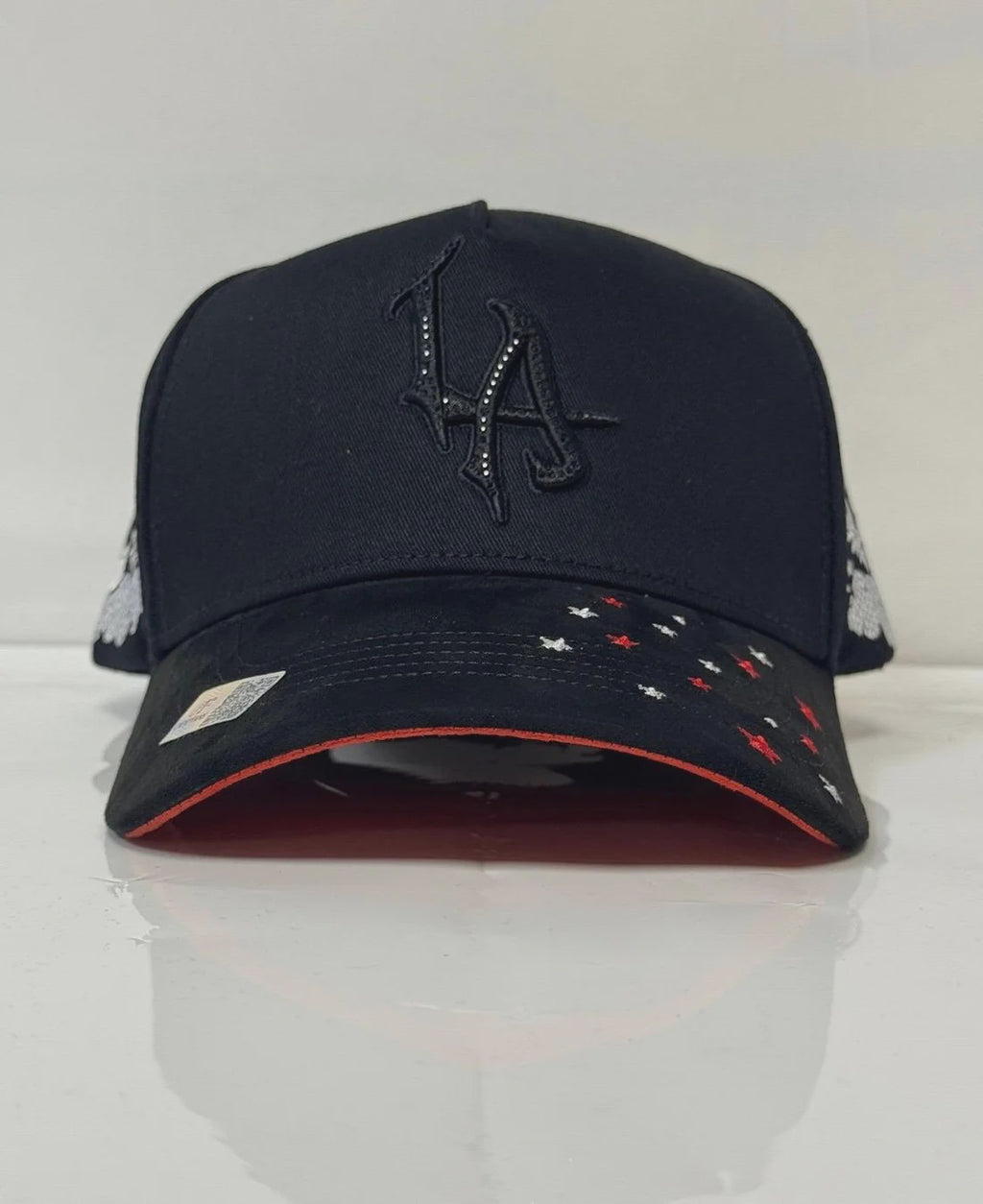 Caps'Fans 'LA Angels' Hat- Black/Red